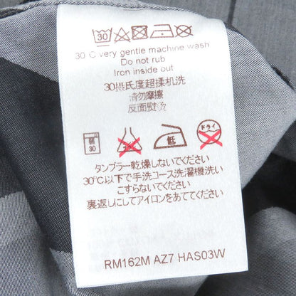 Louis Vuitton 100% Cotton Karakoram Long Sleeve Long Sleeve Shirt Grey XS Made