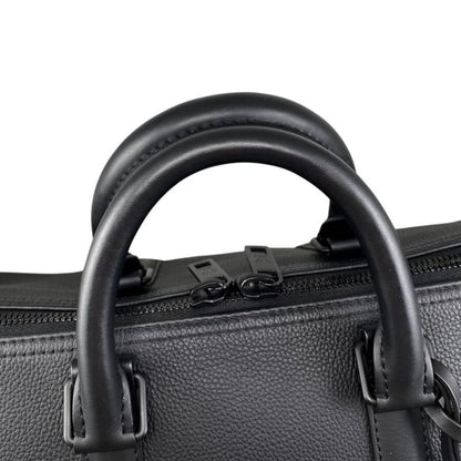Louis Vuitton Boston Bag Keepall Bandoliere 40 M57088 LV Aerogram Noir Black