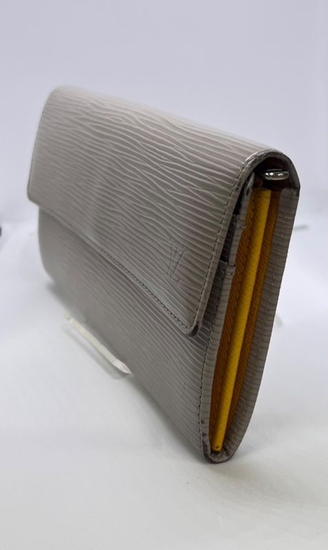 Louis Vuitton Long Wallet Portefeuille-sarah Epi Gray M60318 09bs076