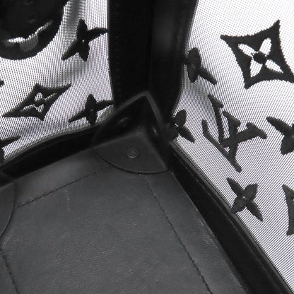 Louis Vuitton Shoulder Bag Soft Trunk Monogram Mesh Black Hardware Black M53964