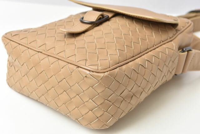 Bottega Veneta Shoulder Bag Men's Bottega Veneta Leather Camel 113092 V4651 9600