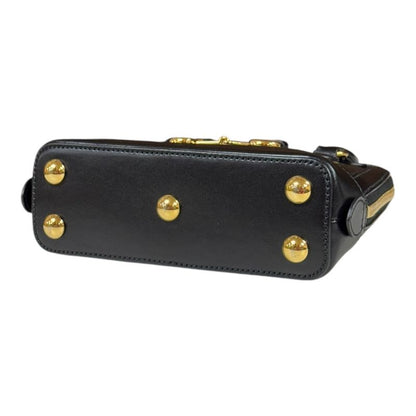 Gucci Horsebit 1955 Shoulder Bag Leather 640716 Black Ladies Gucci