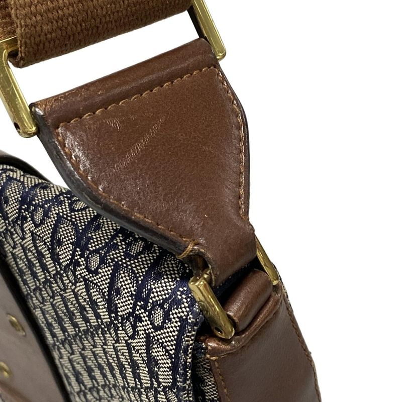 Dior/christian Dior Shoulder Bag Street Chictrotter Navy And Ivory And Dark