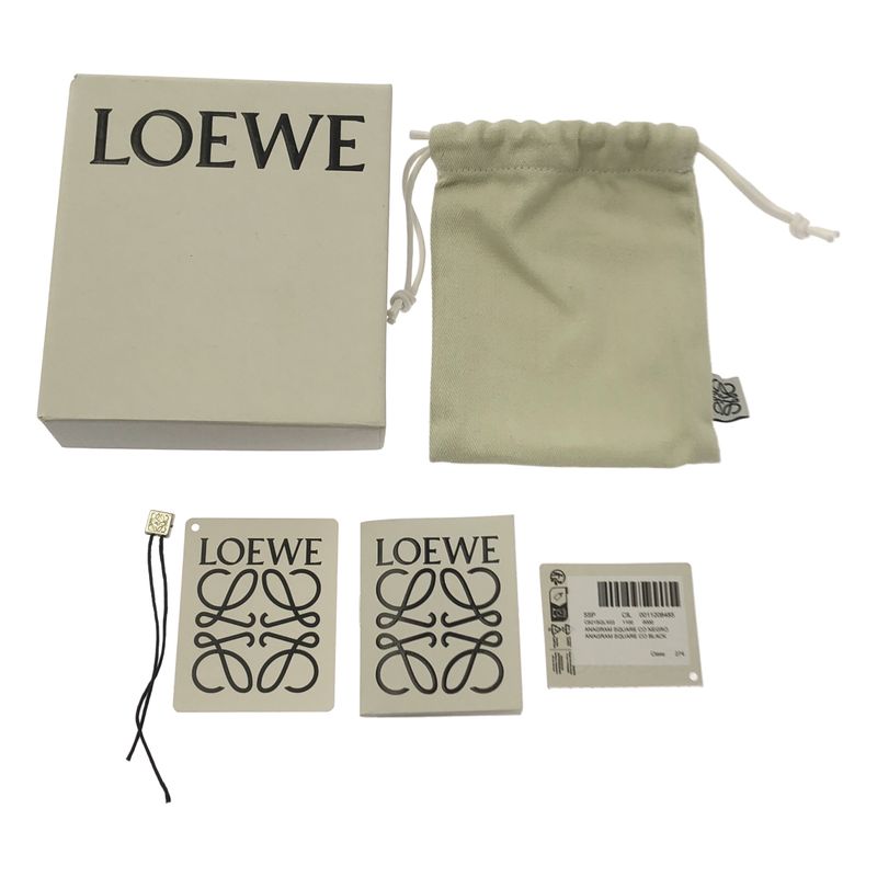 Loewe - Anagram Square Coin Card Holder - Black - Men's