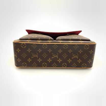 Louis Vuitton Monogram Vivacite GM Semi-Shoulder Bag M51163 Brown