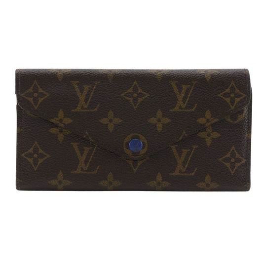 Louis Vuitton Portefeuille Josephine Three-fold M60164 Monogram Canvas Brown