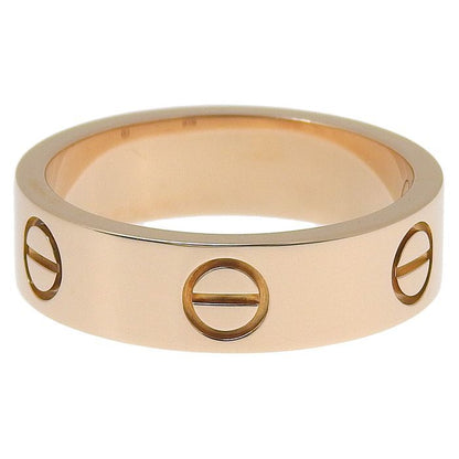 Cartier Love Ring Classic Model 18K Pink Gold 750 Pink Gold #55 Equivalent To