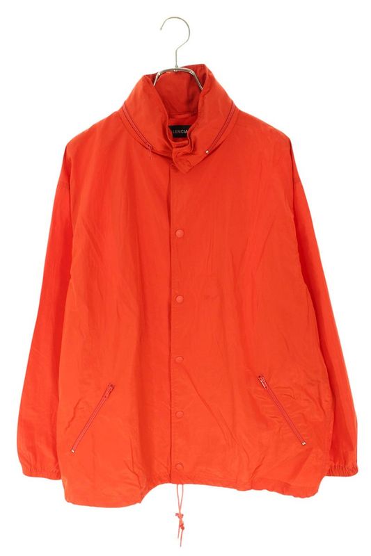 Balenciaga 556238 Tyd36 Back Logo Nylon Blouson Men's 44