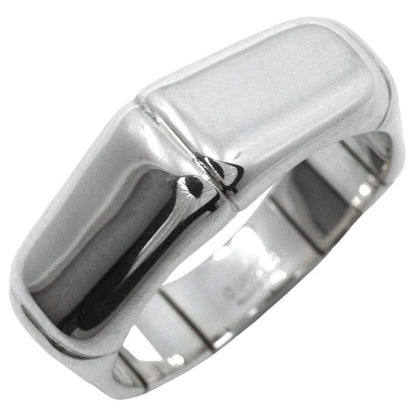 Gucci Bamboo Ring Silver 925 Size 6.5 Ladies 4.3g Ring