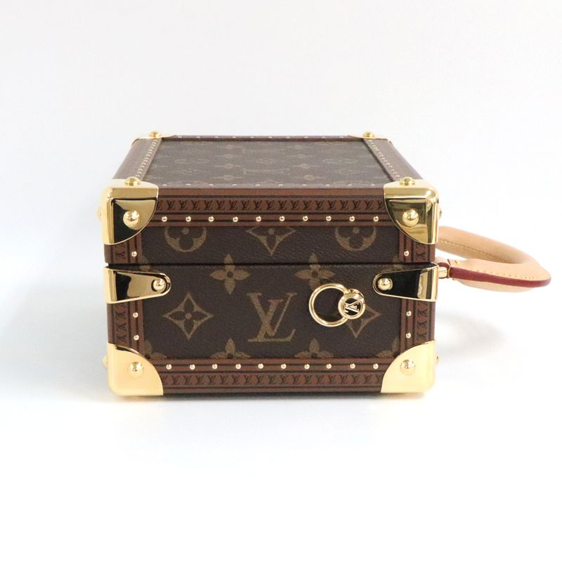 Louis Vuitton Monogram Petite Valise Trunk M20468 2way Handbag