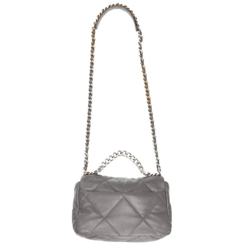 Chanel19 As1160 Lamb Skin 2WAY Chain Shoulder Bag For Men 19