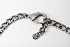 Chanel Necklace Pendant Bracelet Unisex Coco Mark CC Rhinestone