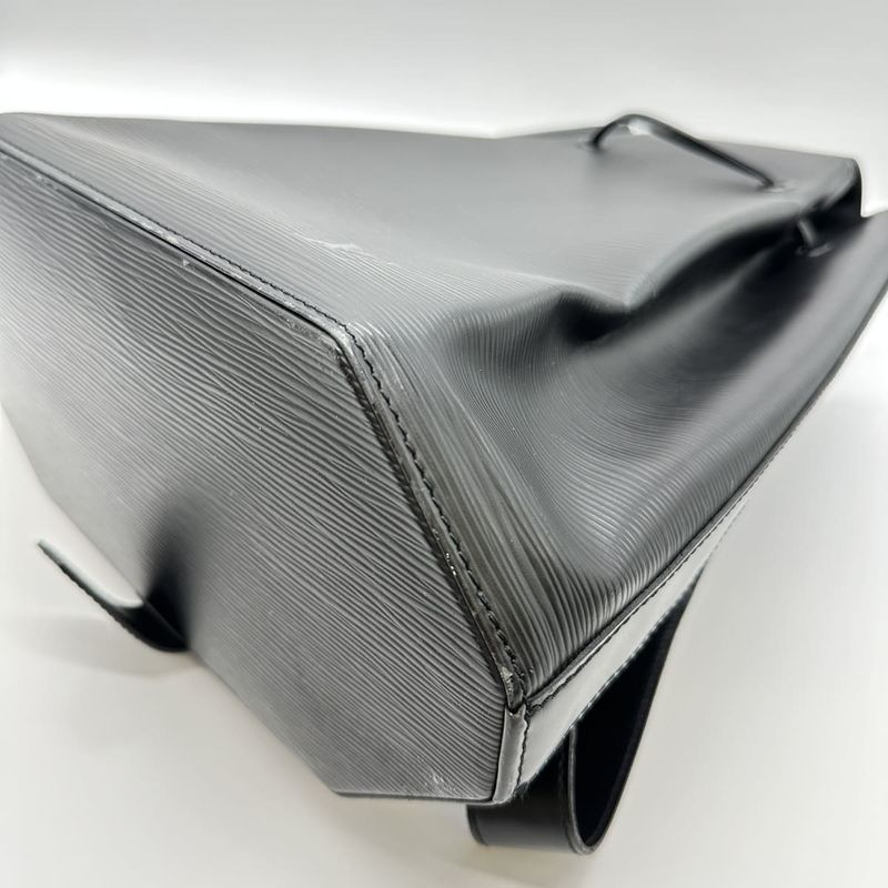 Louis Vuitton M80153 Sac Ad Shoulder Bag Epi Leather Noir Black Ladies Men