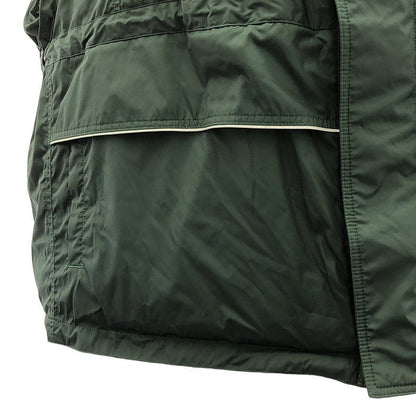 Balenciaga - 2023aw - Logo-print Wrap Puffer Vest - 1 - Cypress Green - Men's