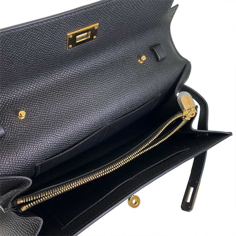 Hermes Epson Kelly Wallet Togo Long