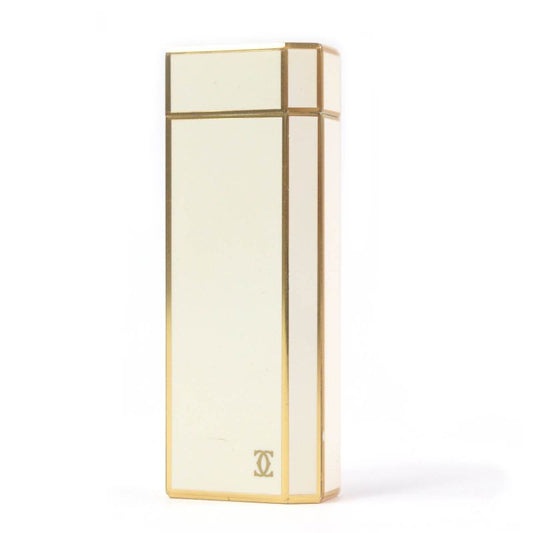 Cartier Pentagon Lacquer Double C Roller Type Gas Lighter Smoking Accessories