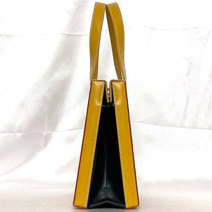 Loewe Handbag F21571 Red Yellow Top Handle