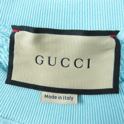 Gucci 22AW 617964 Cotton Silk Logo Printed Banana Sequins Oversized Sweatshirt