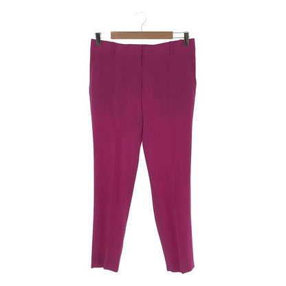 Celine - Phoebe Period Silk Center Press Tapered Pants - 36 - Purple - Women's