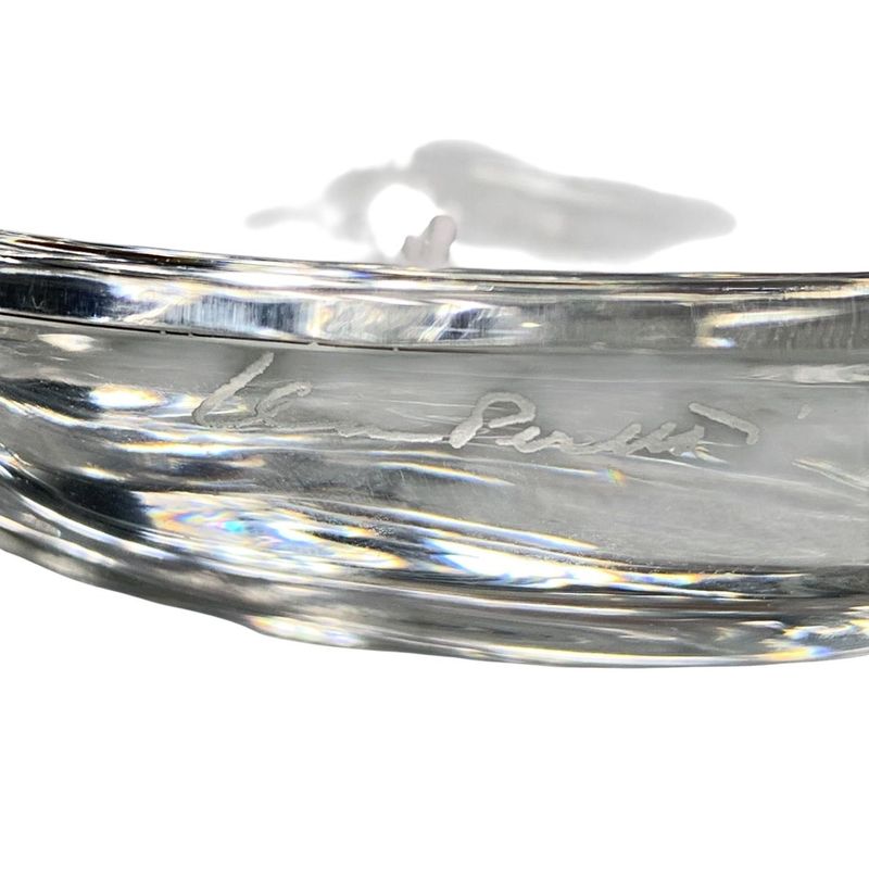 3181 Tiffany & Cotiffany & Co Elsa Peretti Heart Box Crystal Used Excellent