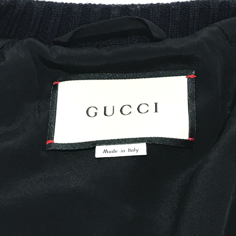 Gucci 476247 Taiga Printed Bomber Jacket Floral Blouson