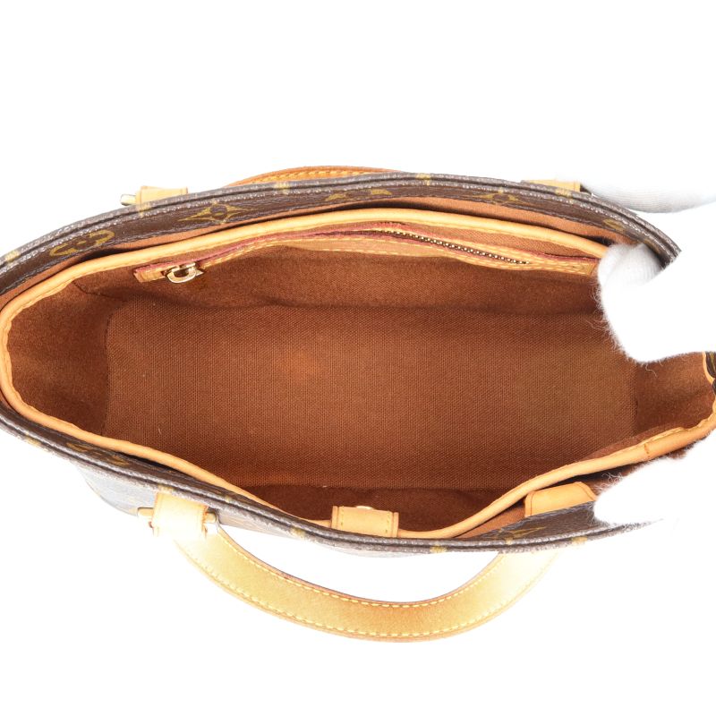 Louis Vuitton Vavin PM M51172 Monogram Ladies Handbag Brown Excellent Condition