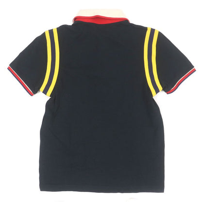 Gucci 500971 Cotton Bee Patch Web Line Short Sleeve Short Sleeve Polo Shirt