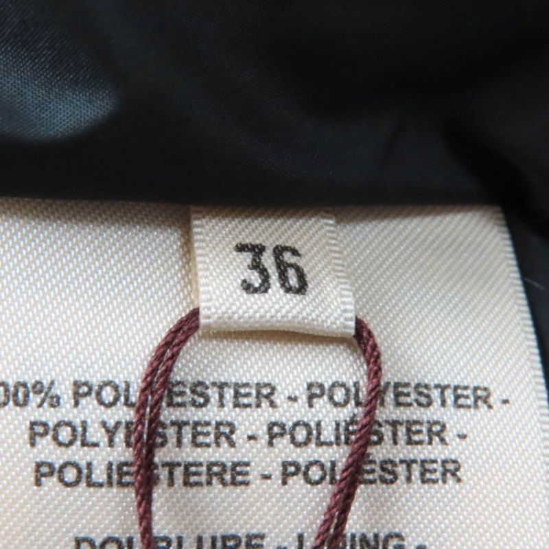 Hermes 23AW 3h0185da Quilted Overshirt Down Jacket With Crude Cell Patch Black