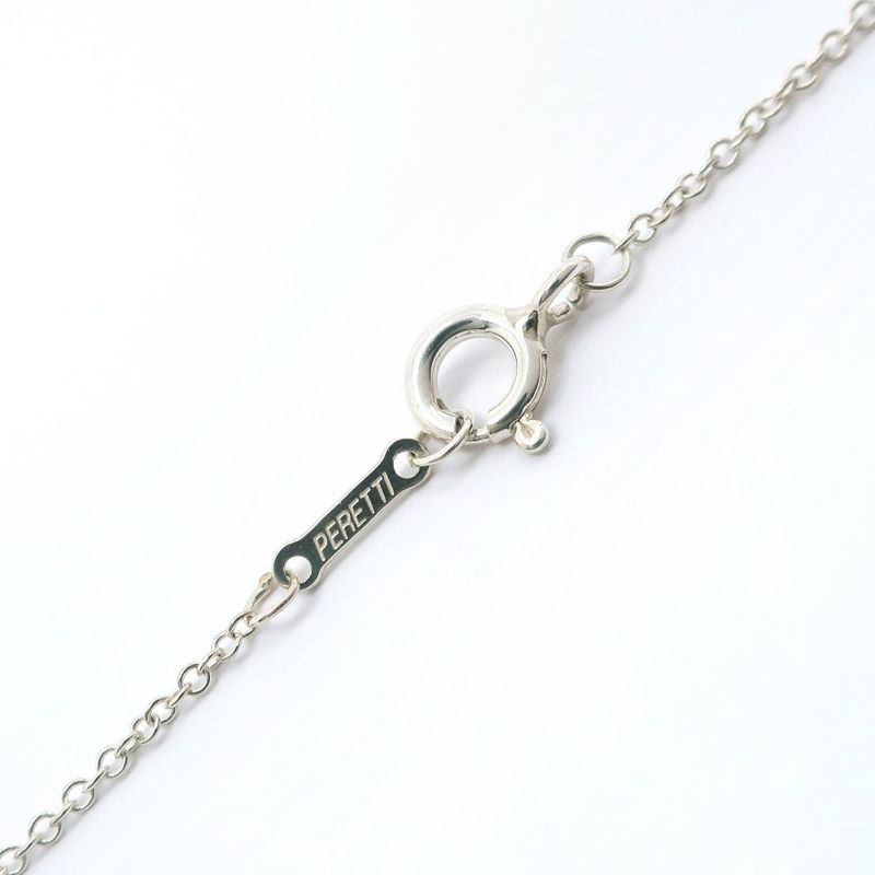 Tiffany & Co Madonna Elsa Peretti 925 Silver Ladies 5.1g Necklace