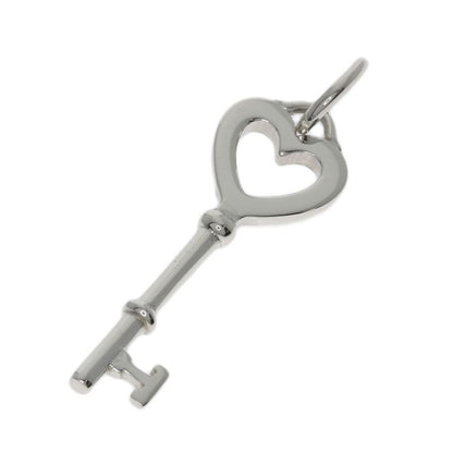 Tiffany & Co Heart Key Pendant Top SV Ladies