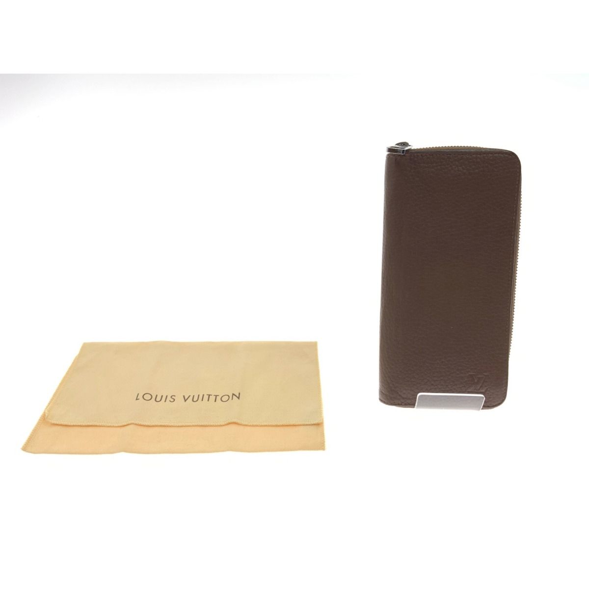 Louis Vuitton Zippy Wallet Vertical Taurillon Leather Long Wallet Leather