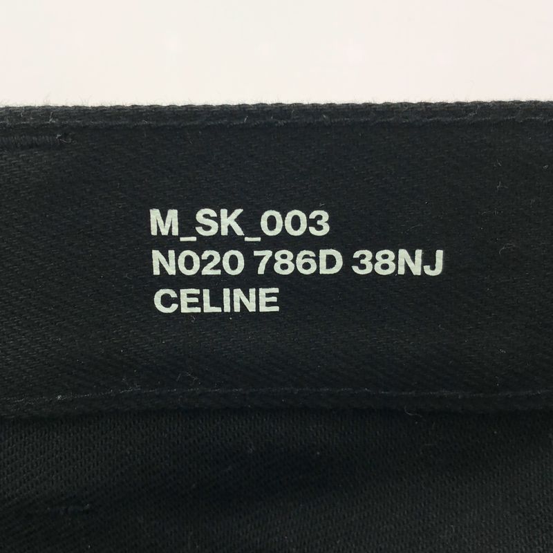 Celine Low Rise Stretch Skinny Denim Pants 2n020786d Black 30