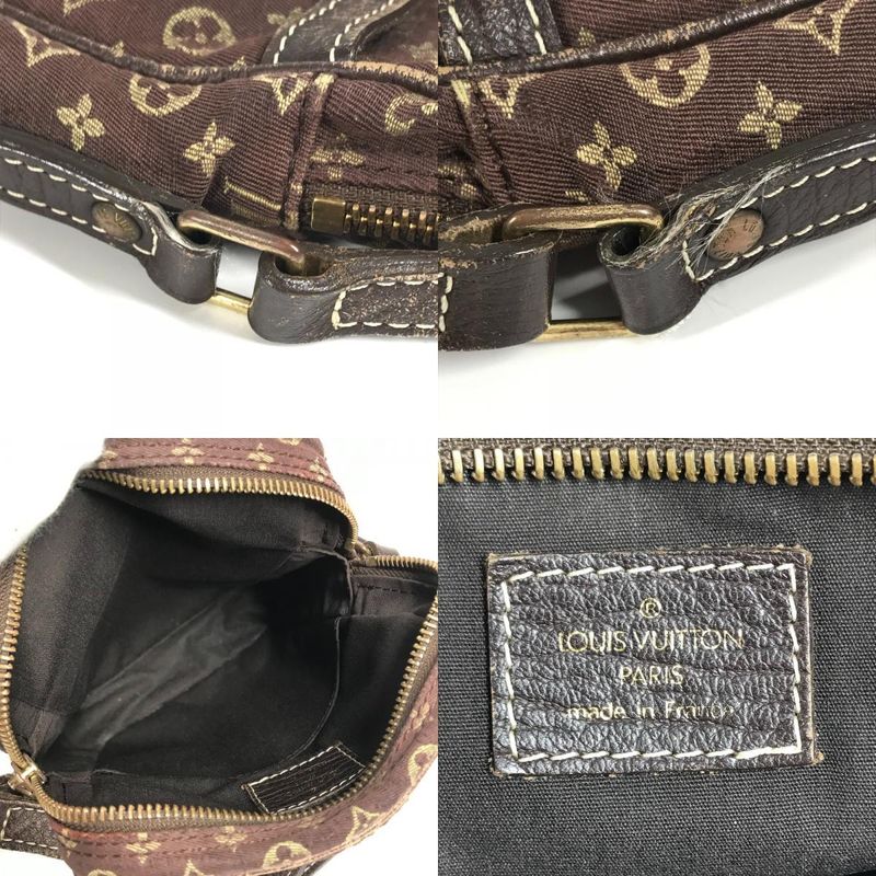 Louis Vuitton Shoulder Bag Danube M95228 Monogram Mini Lin Canvas Brown