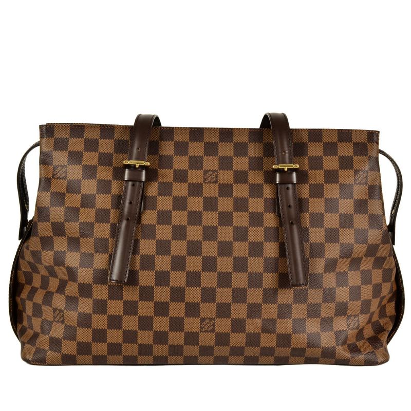Louis Vuitton Chelsea Tote Bag Damier Ebène N51119 Brown