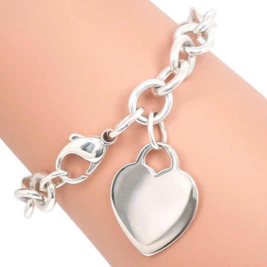 Tiffany & Co Return To Tiffany & Co Heart 925 Silver Ladies 29.8g Bracelet