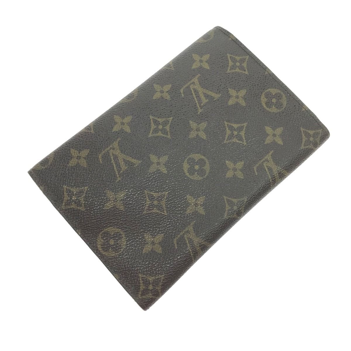 Louis Vuitton Notebook Cover Monogram Pochette Pass Port M60135 Brown