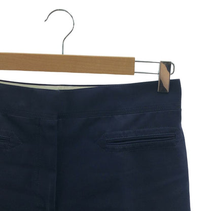 Celine - Phoebe Period Flared Bootcut Wide Slacks Pants - 36 - Dark Navy -