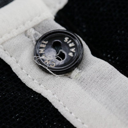 Chanel Sleeveless 07P P30617v13551 Cotton Black Women Tank Top