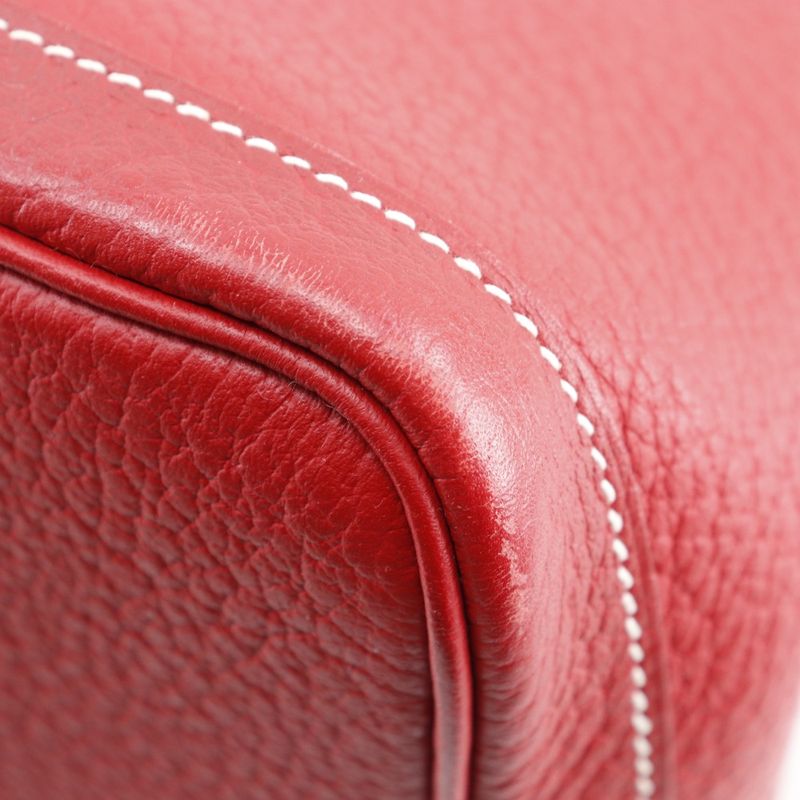 Hermes Garden Party PM Negonda Red □P Ladies Tote Bag