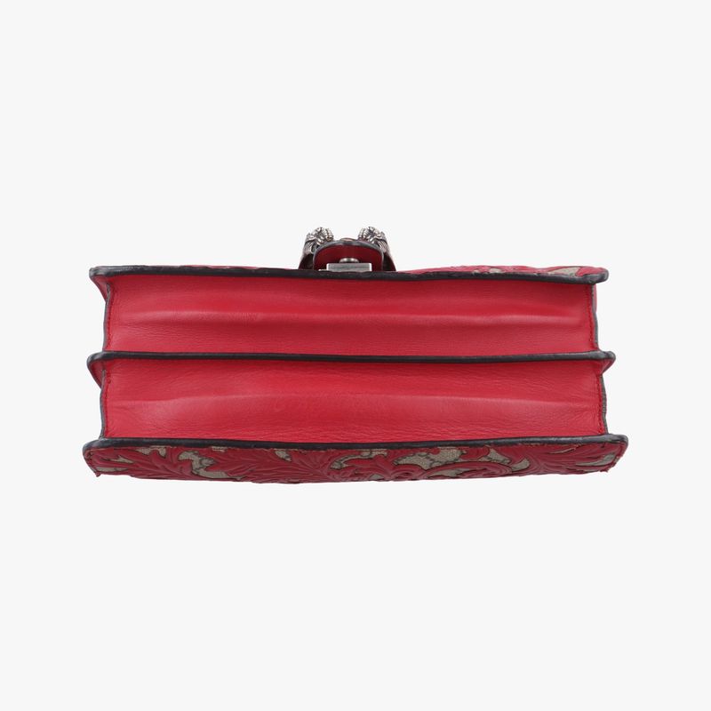 Gucci Dionysuso Scuff Dd X Multicolor PVC Coated Canvas X Leather 400249i0196570