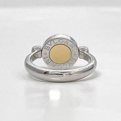 Bvlgari Flip Ring White Gold Black