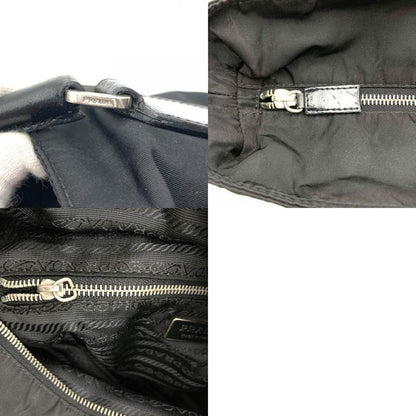 Prada Tote Bag One Shoulder Bag Nylon Black Ladies Men Simple Casual Fashion