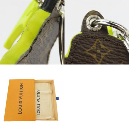 Louis Vuitton Key Holder Porte Cles LV Scarecrow Mp2922 Leather Monogram Yellow
