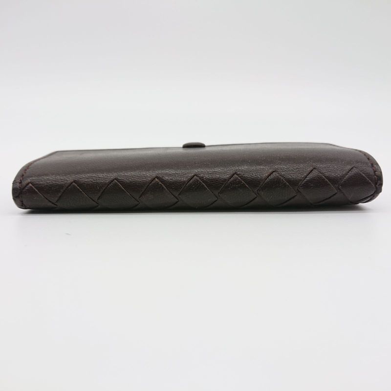 Bottega Veneta Key Case Brown 6ring With Box