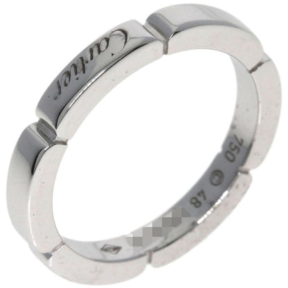 Cartier Maillon Panthère #48 Ring 18K White Gold Ladies