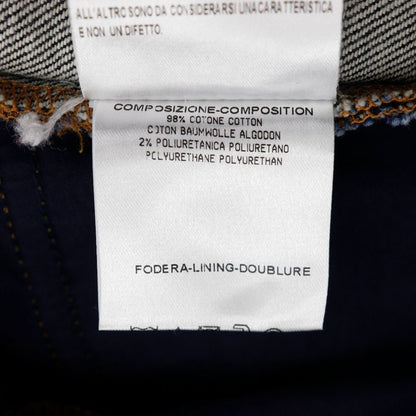 Gucci Bb05310310 Denim Navy Women's Mini Skirt