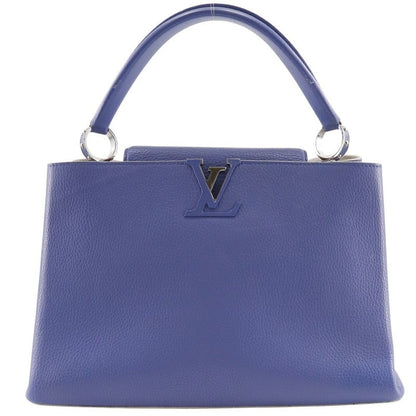 Louis Vuitton Capucines MM Parnacea X Taurillon Leather Blue/white Ah5105