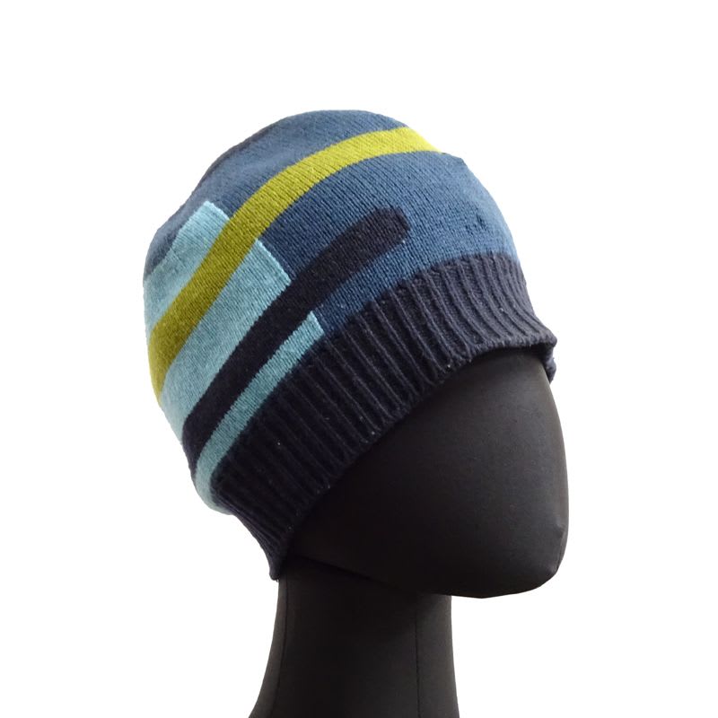 Hermes Knit Navy Cap