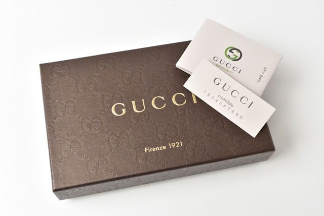 Unused Gucci Coin Case Card Case Mini Wallet Light Blue 3688797