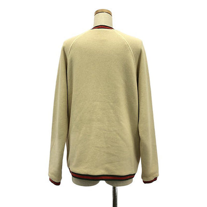 Gucci | Sherry Line Reversible Cardigan | XS | Beige Red Green | Women's